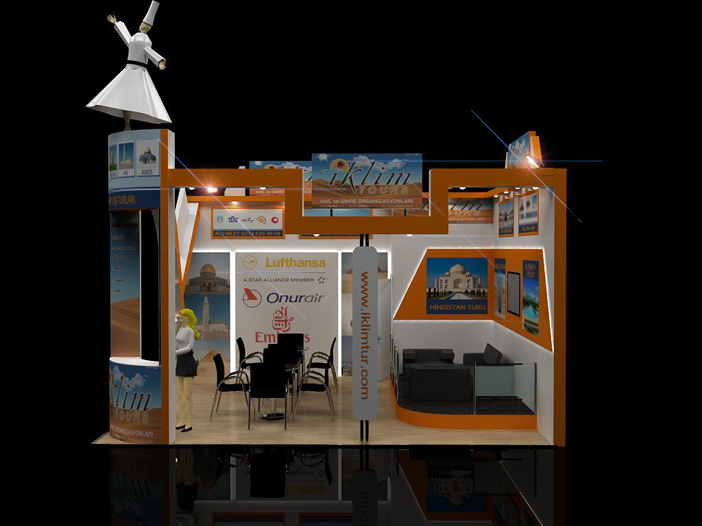 İklim Tur Emitt Fuarı Fuar Stand Çalışması